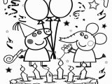 Happy Birthday Peppa Pig Coloring Pages Coloring Pages Happy Birthday Big Collection Print Postcards