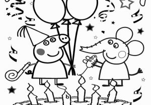 Happy Birthday Peppa Pig Coloring Pages Coloring Pages Happy Birthday Big Collection Print Postcards