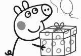 Happy Birthday Peppa Pig Coloring Pages Peppa Pig Happy Birthday Coloring Pages