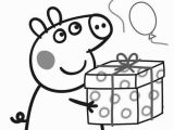 Happy Birthday Peppa Pig Coloring Pages Peppa Pig Happy Birthday Coloring Pages