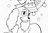Happy Dog Coloring Pages Best Coloring Christmas Pet Pages Fresh Printable Od Dog
