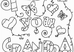 Happy Fathers Day Grandpa Coloring Pages I Love You Grandpa Coloring Page