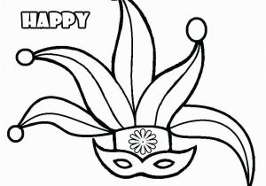 Happy Mardi Gras Coloring Pages Mardi Gras Coloring Pages Masks Mask Happy Free Printable