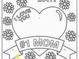 Happy Mothers Day Coloring Pages for toddlers I Love You Mom Crafts Pinterest