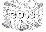 Happy New Year 2018 Coloring Pages Happy New Year Coloring Pages to Print