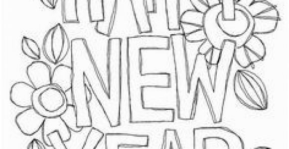 Happy New Year Coloring Pages 2018 New Year S Coloring Pages