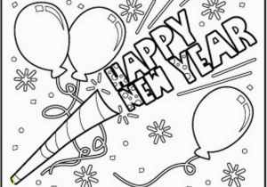 Happy New Year Coloring Pages Download Happy New Year Coloring Pages 2018 New Years Eve