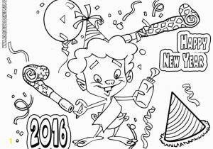 Happy New Year Coloring Pages for toddlers Disney New Year 2016 Coloring Pages