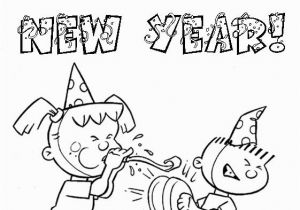 Happy New Year Coloring Pages for toddlers Happy New Year 2011 Coloring Pages