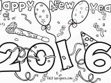 Happy New Year Coloring Pages for toddlers Happy New Year 2016 Printable Coloring Pages Free