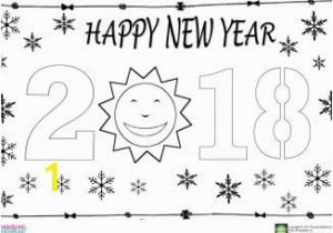 Happy New Year Coloring Pages for toddlers Happy New Year Coloring Page for Kids Archives