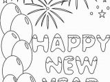 Happy New Year Coloring Pages for toddlers Printable New Year 2018 Coloring Pages