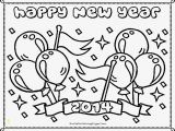 Happy New Year Coloring Pages New Year 2016 Worksheets Kindergarten