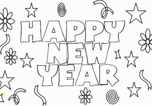 Happy New Year Coloring Pages New Year Drawing at Getdrawings