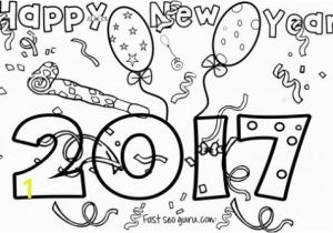 Happy New Year Coloring Pages Preschool Happy New Year Coloring Pages to Print