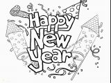 Happy New Year Coloring Pages Preschool Happy New Year Coloring Pages to Print