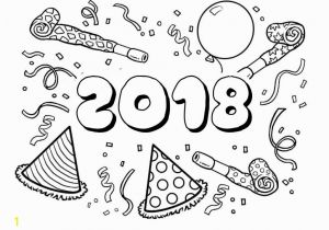 Happy New Year Coloring Pages Preschool Happy New Year Coloring Pages to Print