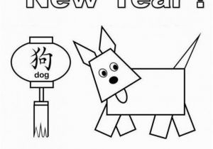 Happy New Year Coloring Pages Preschool Printable Coloring Pages for Year Of the Dog Kid Crafts for Chinese