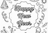 Happy New Year Coloring Pages Printable Happy New Year Coloring Pages Best Coloring Pages for Kids