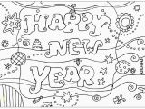 Happy New Year Coloring Pages Printable New Year Drawing at Getdrawings