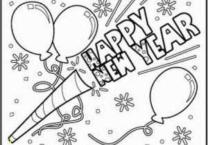 Happy New Year Coloring Pages to Print Happy New Year to Download Coloring Pages Printable