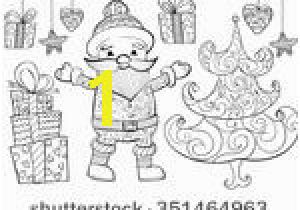 Happy New Year Colouring Pages Santa Claus Coloring Page Free Stock Public Domain