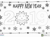 Happy New Years Coloring Pages Happy New Year Coloring Page for Kids