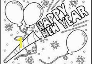 Happy New Years Coloring Pages Happy New Year Coloring Pages Holiday Coloring Pages