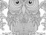 Hard Coloring Pages that You Can Print Owl Doodle Art Hard Coloring Page Free to Print for Grown Ups