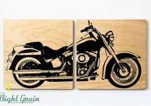 Harley Davidson Motorcycle Wall Murals Harley Davidson softail Motorcycle Wall Art Harley Print