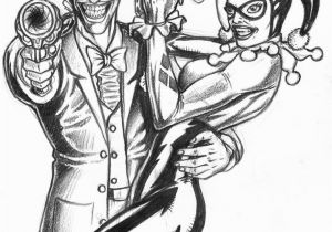 Harley Quinn and Joker Coloring Pages for Adults Joker and Harley Quinn by Yasinyayli Harley Quinn Coloring