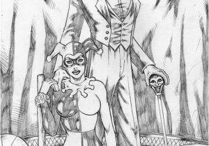 Harley Quinn and Joker Coloring Pages for Adults Pin On Adult Coloring