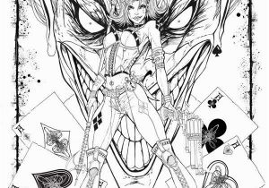 Harley Quinn and Joker Coloring Pages for Adults Pin On Joker & Harley