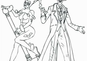 Harley Quinn and Joker Coloring Pages Harley Quinn Coloring Pages Elegant 16 Awesome Batman and Joker