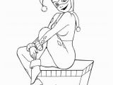 Harley Quinn Coloring Pages for Adults Harley Quinn Coloring Pages Coloring Pages Pinterest