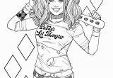 Harley Quinn Coloring Pages for Adults Harley Quinn Coloring Pages