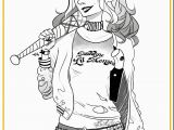 Harley Quinn Coloring Pages Printable Druzyna Samobojcow Harley Quinn Darmowe Kolorowanki Do