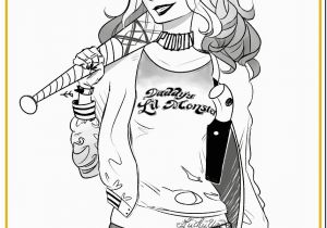 Harley Quinn Coloring Pages Printable Druzyna Samobojcow Harley Quinn Darmowe Kolorowanki Do