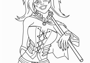 Harley Quinn Coloring Pages Printable Pin On Coloring Page Ideas