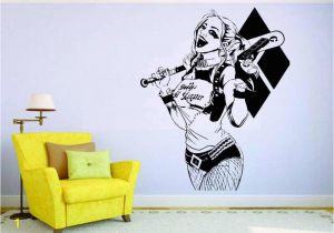 Harley Quinn Wall Mural Harley Quinn and the Joker Wall Art Sticker Decal Diy Home