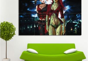 Harley Quinn Wall Mural Riesen Poster Kunstdrücke Und Wandtatoo at Art2