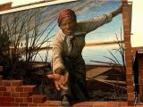 Harriet Tubman Wall Mural Harriet Tubman Mural — and Photo Of A Girl Reaching Out to