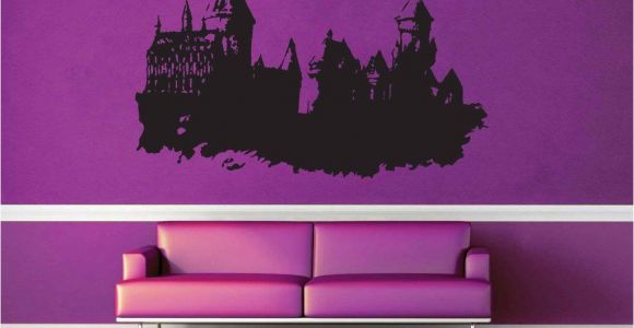 Harry Potter Castle Wall Mural Hogwarts Castle Harry Potter Wall Decal No 1