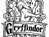 Harry Potter House Crests Coloring Pages Harry Potter Hogwarts Gryffindor Crest Diy