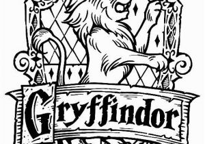 Harry Potter House Crests Coloring Pages Harry Potter Hogwarts Gryffindor Crest Diy
