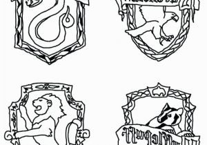 Harry Potter House Crests Coloring Pages Harry Potter House Coloring Pages at Getcolorings