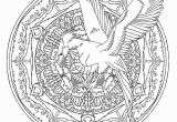 Harry Potter Mandala Coloring Pages A Harry Potter Coloring Book Crawling with Fantastic