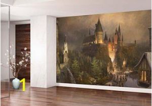Harry Potter Wall Mural Wallpaper Hogwarts Tapete Etsy De