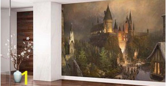 Harry Potter Wall Mural Wallpaper Hogwarts Tapete Etsy De