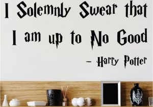 Harry Potter Wall Murals I solemnly Swear that I Am Up to No Good Harry Potter Wall Window